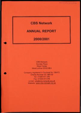 CBSN annual report, 2000-2001