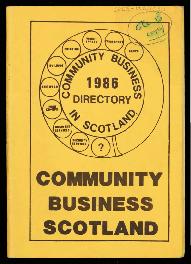 'Community business 1986 directory'